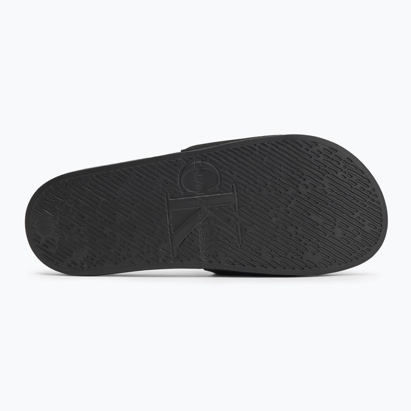 Calvin Klein Herren-Flip-Flops YM0YM01282 HF Mono CV Triple Schwarz 4