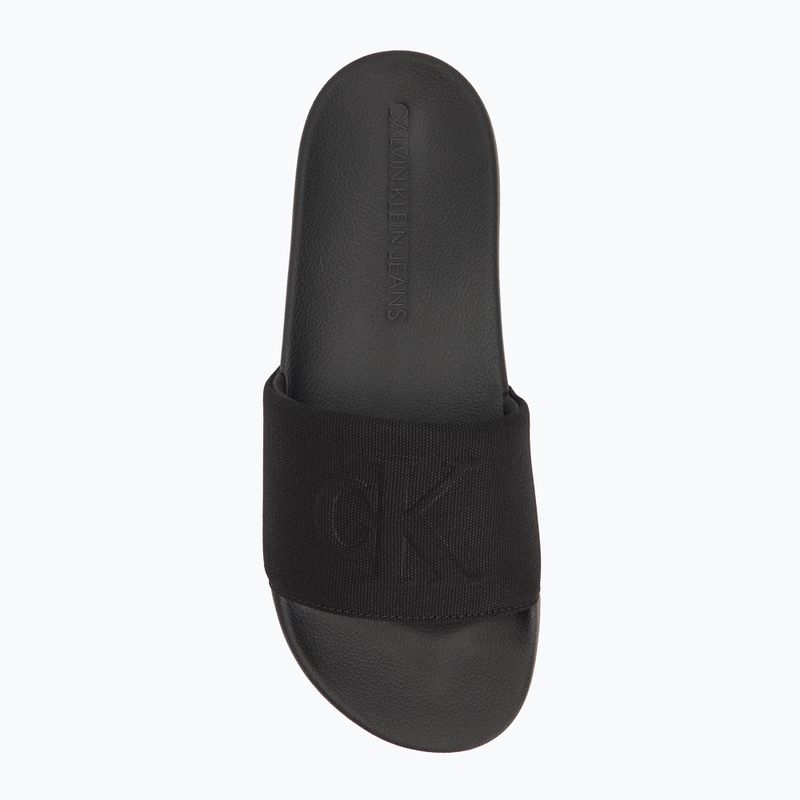 Calvin Klein Herren-Flip-Flops YM0YM01282 HF Mono CV Triple Schwarz 5