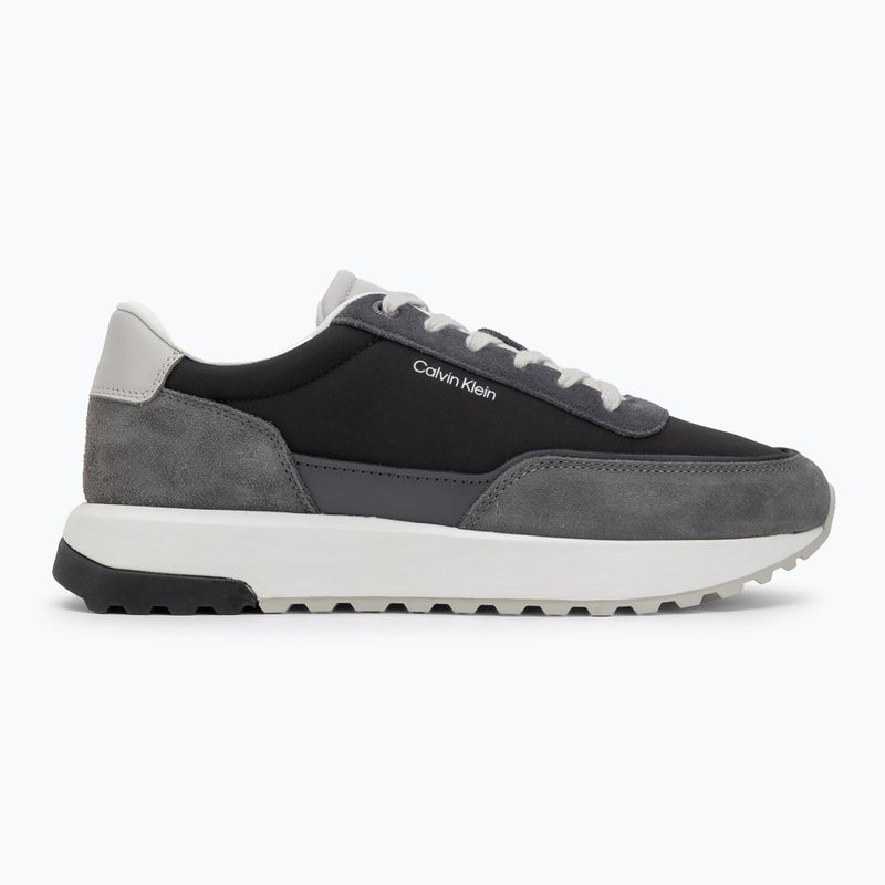 Calvin Klein Herrenschuhe HM0HM01714 Low Top Lace Up Repreve Mix Formal Grau/Eggshell/Creamy White 2