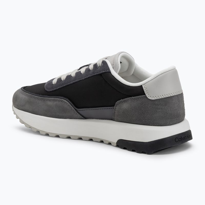 Calvin Klein Herrenschuhe HM0HM01714 Low Top Lace Up Repreve Mix Formal Grau/Eggshell/Creamy White 3