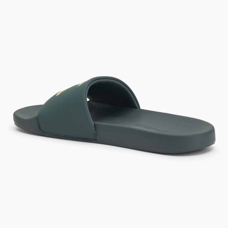 Herren Calvin Klein YM0YM01281 Jelly Mono PU Seaside Aqua/Weiß Flip-Flops 3