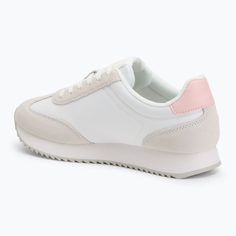 Calvin Klein Damen Schuhe YW0YW01828 Caleup Mg Nylon Mix Helles Weiß/Süßes Rosa 3