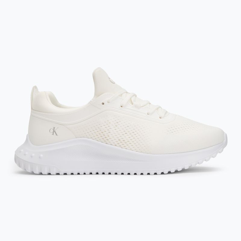 Calvin Klein Damen Schuhe YW0YW01855 Eva Runner Socke Mg Tech Mix dreifach hell weiß 2