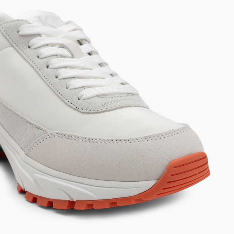 Calvin Klein Damenschuhe YW0YW01852 Hike Runner Mg Nylon Mix hellweiß/yster mushwroom 7