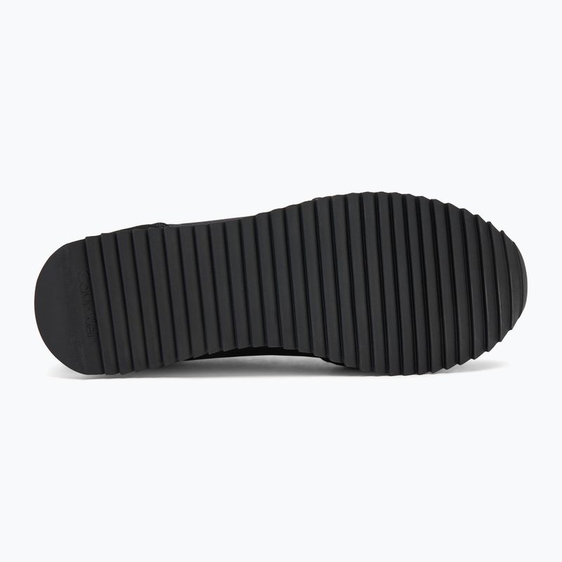 Damen Schuhe Calvin Klein YW0YW01644 Runner Laceup Socke Mg Nylon Mix schwarz 4