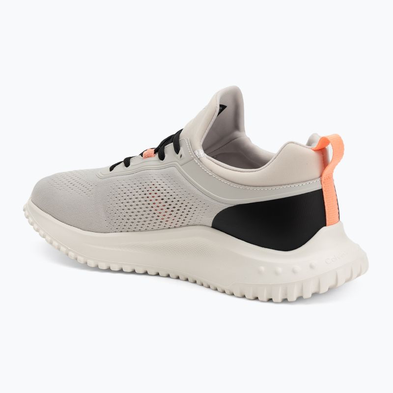 Calvin Klein Damenschuhe YW0YW01855 Eva Runner Socke Mg Tech Mix monstruck/creamy weiß/orange 3
