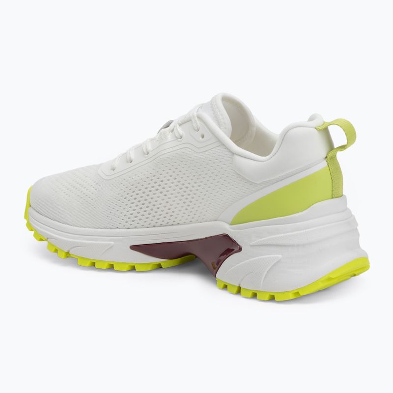Calvin Klein Damenschuhe YW0YW01856 Hike Runner Mg Tech Knit hell weiß wild lime/andora 3