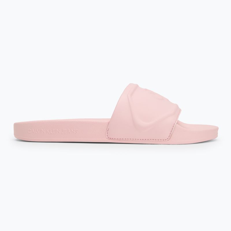 Calvin Klein Damen Flip-Flops YW0YW01879 Pu Hf Mg süß rosa 2