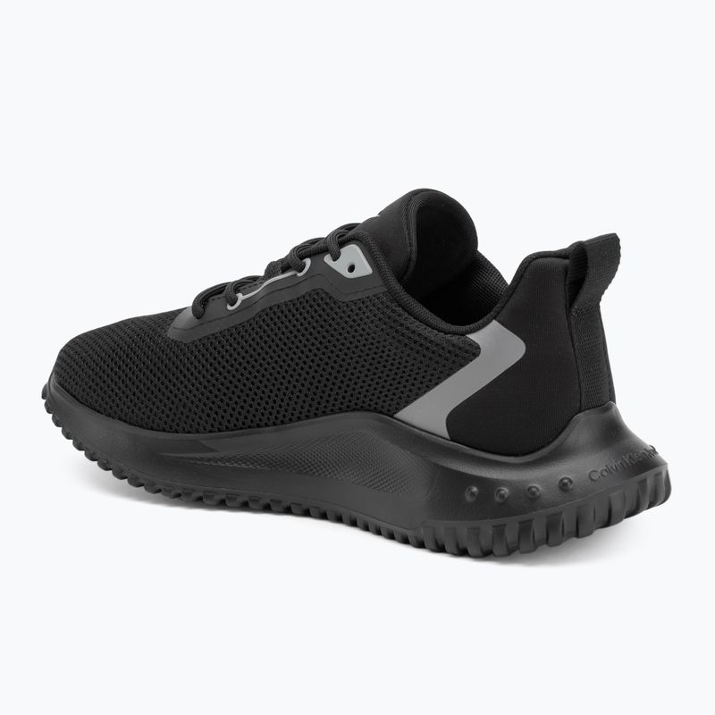 Calvin Klein Damen Schuhe YW0YW01851 Eva Runner L-Up Mix Mesh Logo Ck schwarz/mockingbird 3