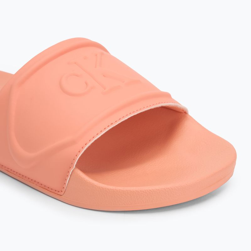 Calvin Klein Damen Flip-Flops YW0YW01879 Pu Hf Mg powder orange 7