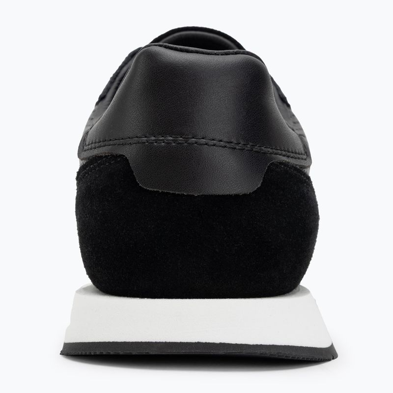 Calvin Klein Herrenschuhe HM0HM01871 Low Prof Runn Laceup Perf Lth Schwarz/Weiß 6