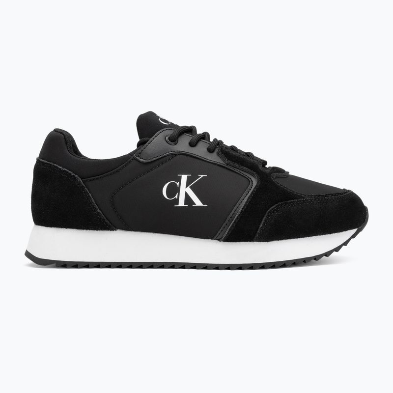Herrenschuhe Calvin Klein YM0YM01326 Retro Runner Socke Lace Up Ny-Su Calvin Navy/Bright White/Gum 2
