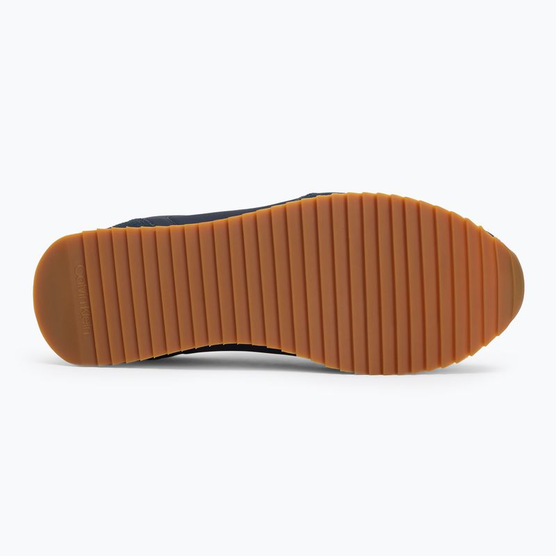 Herrenschuhe Calvin Klein YM0YM01326 Retro Runner Socke Lace Up Ny-Su Calvin Navy/Bright White/Gum 4