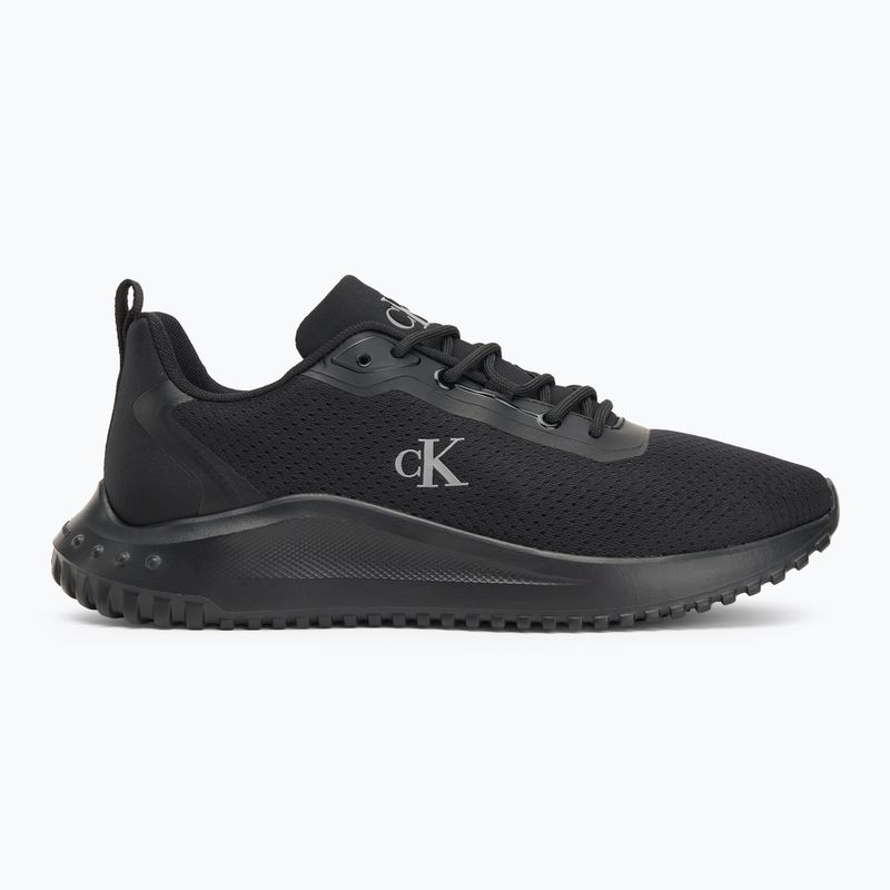 Calvin Klein Herrenschuhe YM0YM01285 Hike Runner Mix Mesh Triple Black 2
