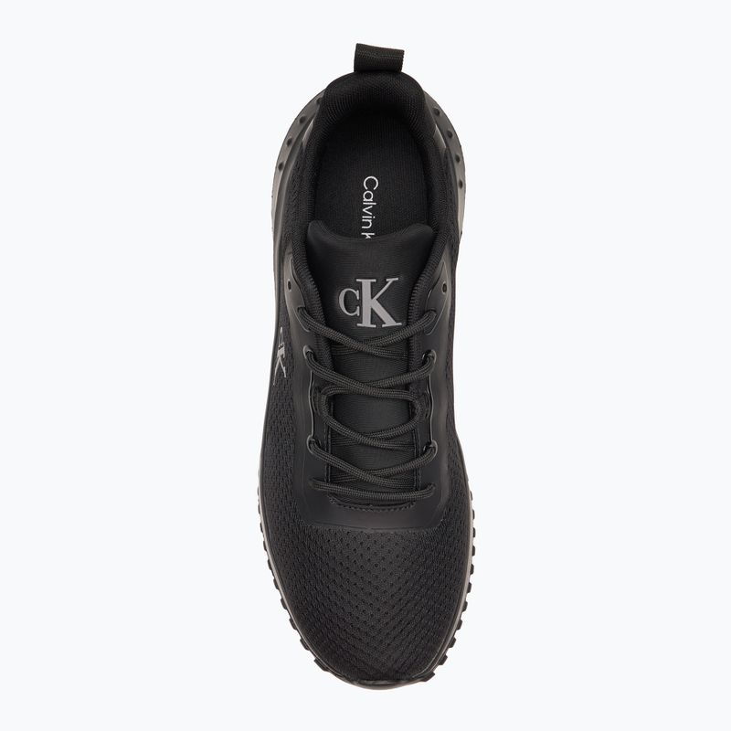 Calvin Klein Herrenschuhe YM0YM01285 Hike Runner Mix Mesh Triple Black 5