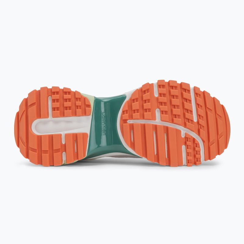 Calvin Klein Herrenschuhe YM0YM01292 Hike Runner Casual Ny-Su Bright White/Wild Green/Tigerilily 4