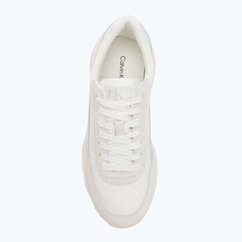 Calvin Klein Herrenschuhe YM0YM01292 Hike Runner Casual Ny-Su Triple Bright White 5