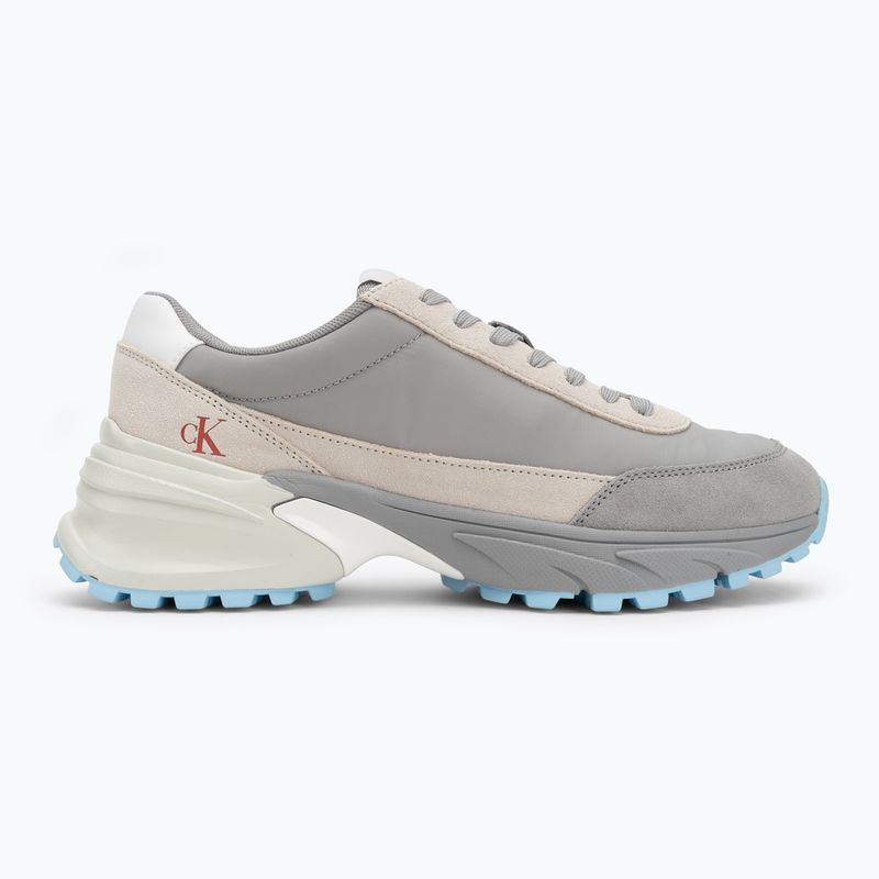 Calvin Klein Herrenschuhe YM0YM01292 Hike Runner Casual Ny-Su Formal Grau/Eggshell/Paprika 2