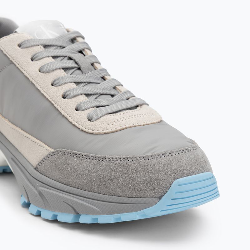 Calvin Klein Herrenschuhe YM0YM01292 Hike Runner Casual Ny-Su Formal Grau/Eggshell/Paprika 7