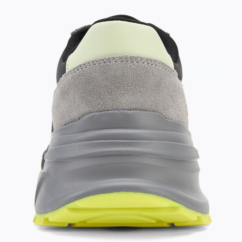 Calvin Klein Herrenschuhe YM0YM01292 Hike Runner Casual Ny-Su Ck Schwarz/Granite Grau/Wild Lime 6