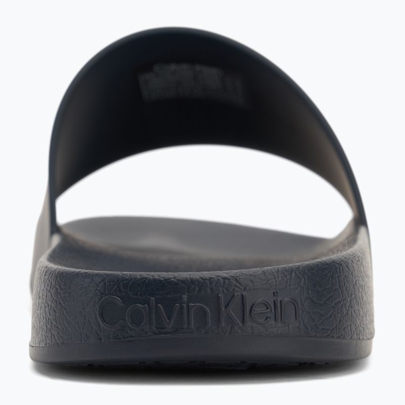 Calvin Klein Herren Flip-Flops HM0HM00455 Pool Slide Rubber navy 6