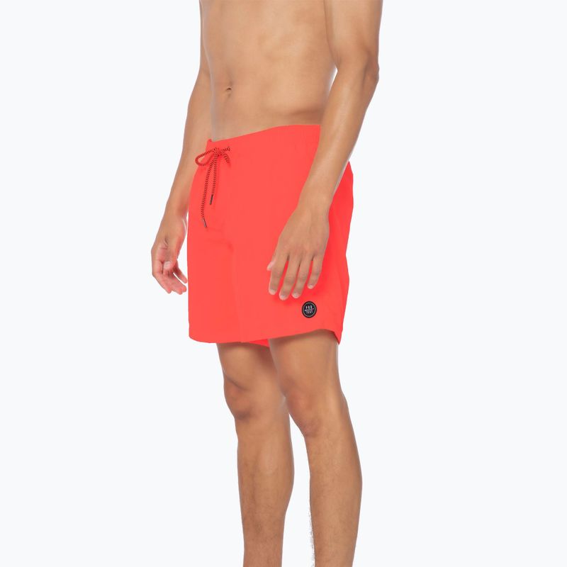 Badeshorts Herren Protest Faster neon pink 6