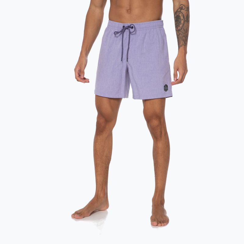 Herren Protest Davey Badeshorts lila P2711200 3