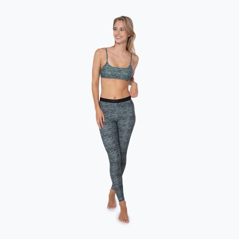 Damen Protest Prtbelmopan grün/schwarz Surf Leggings P4610721 2