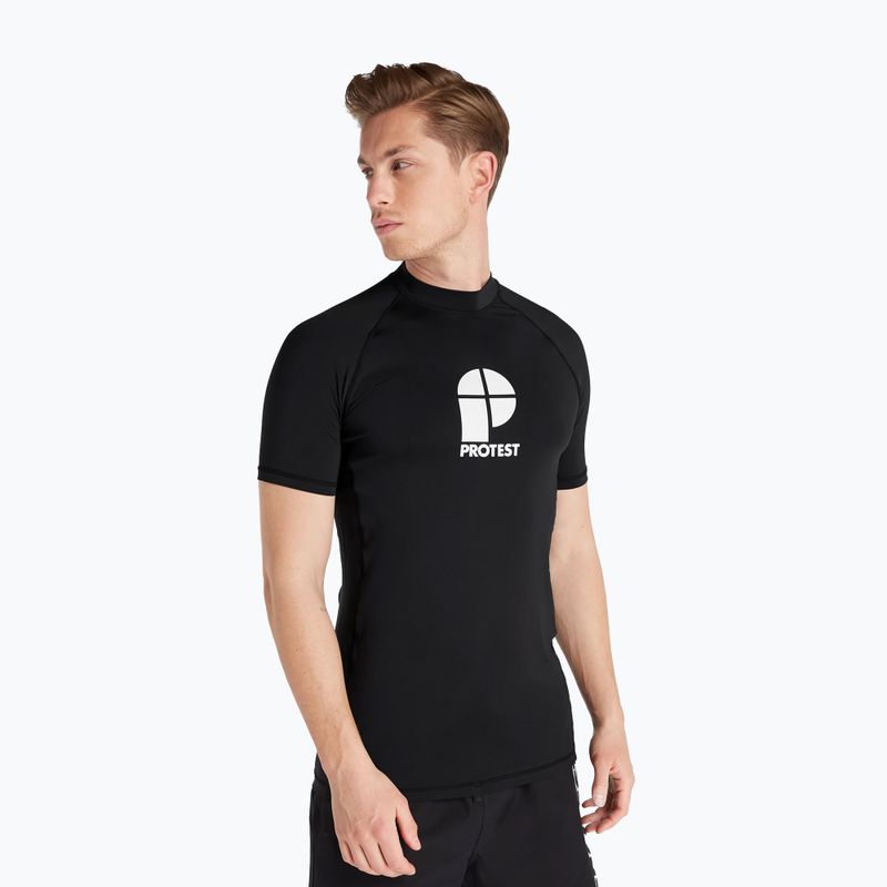 Men's Protest Prtcater rashguard schwarz P7797200