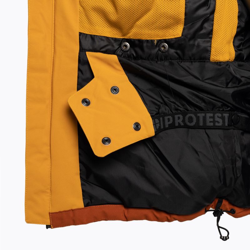Herren Protest Prtgooz Skijacke gelb 6710722 9