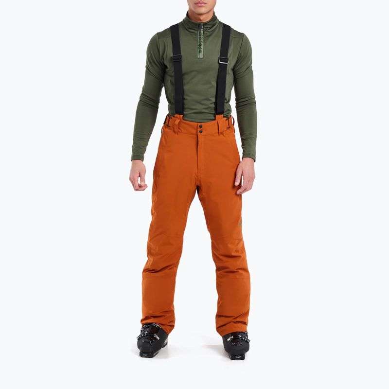 Herren Protest Miikka umberorange Skihose