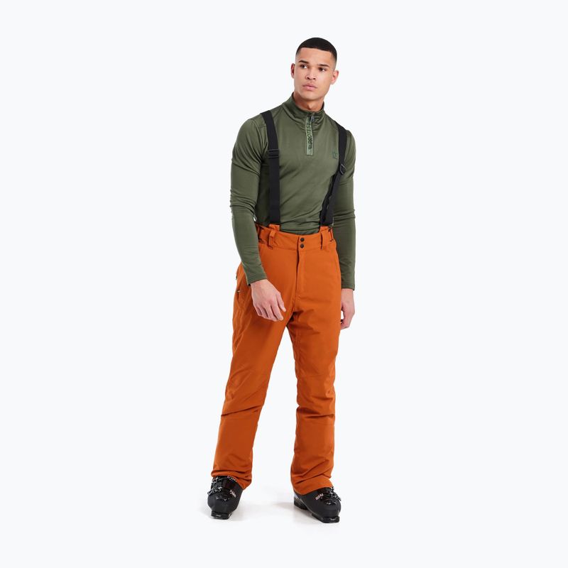 Herren Protest Miikka umberorange Skihose 2