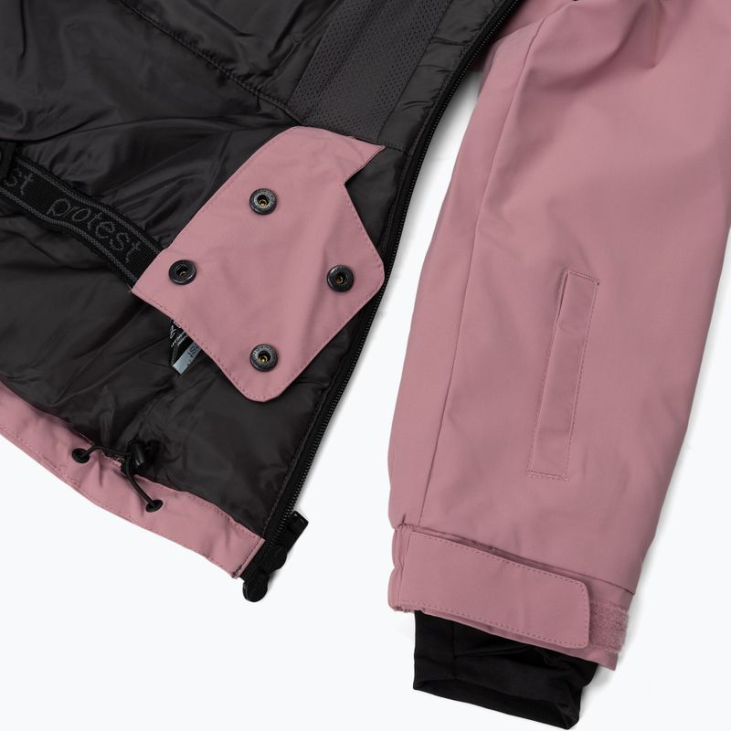 Damen Protest Prtlimia Skijacke Schatten grau 12