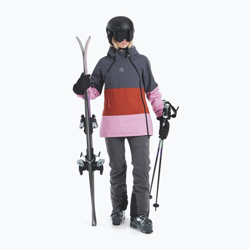 Damen Protest Prtlimia Skijacke Schatten grau 2