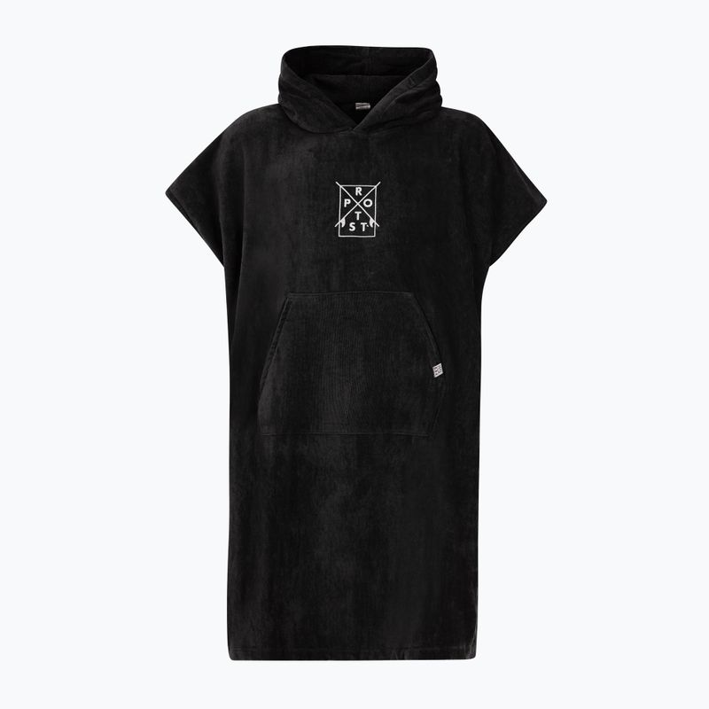 Protest Herren Poncho Prtpurdey echt schwarz