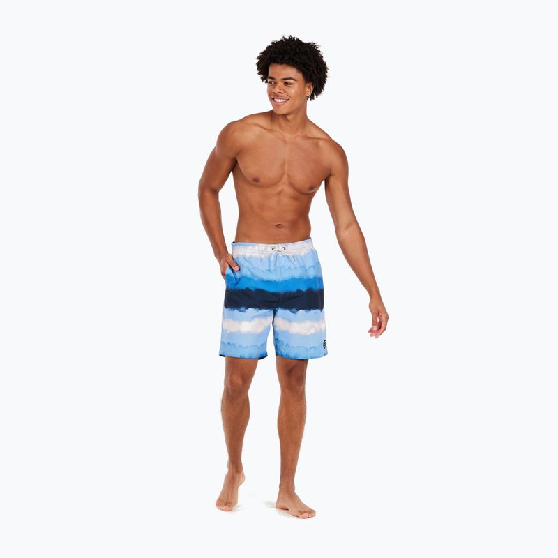 Herren Protest Prthamsey Gladio blau swim shorts