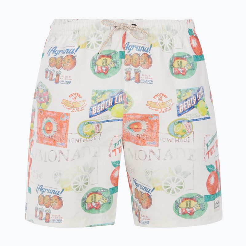 Men's Protest Prtguno kitoffwhite Badeshorts