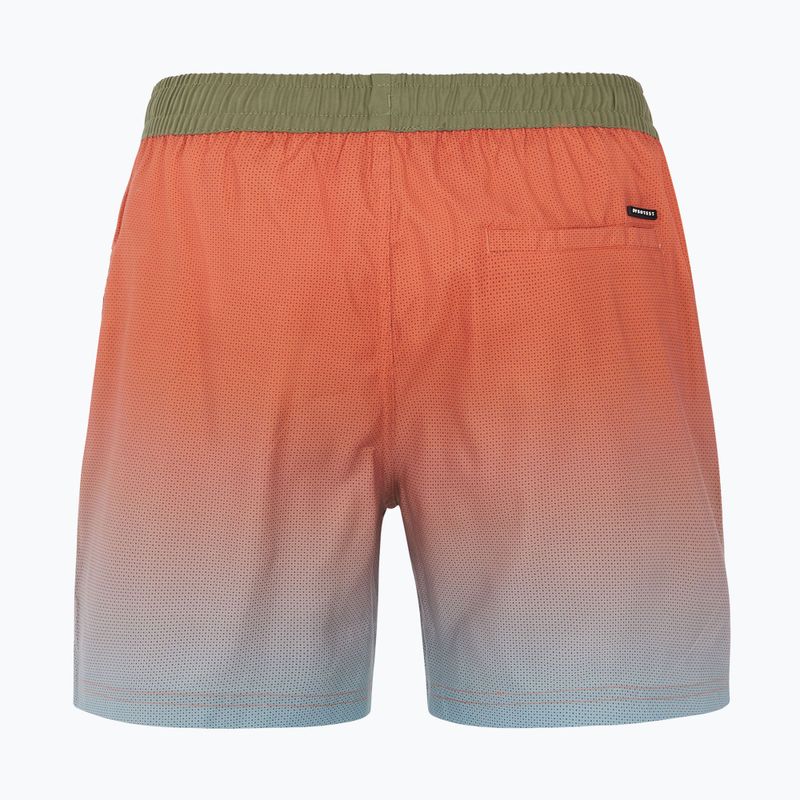 Badeshorts Herren Protest Prterin blood orange 2