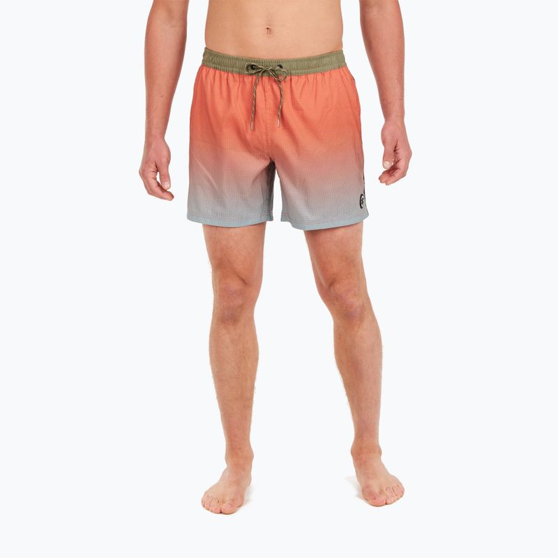 Badeshorts Herren Protest Prterin blood orange 5