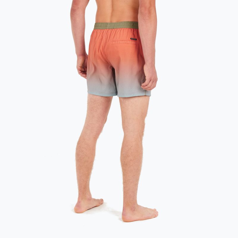 Badeshorts Herren Protest Prterin blood orange 6