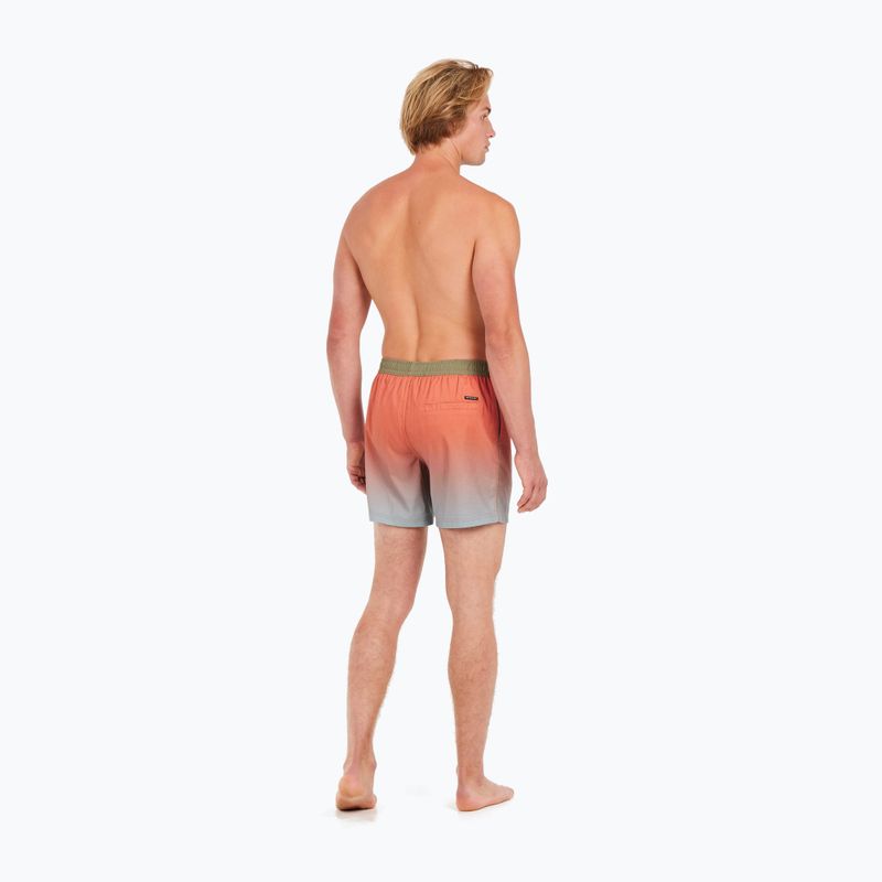 Badeshorts Herren Protest Prterin blood orange 7