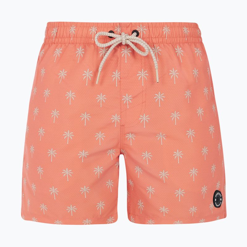 Badeshorts Herren Protest Prtalvis blood orange