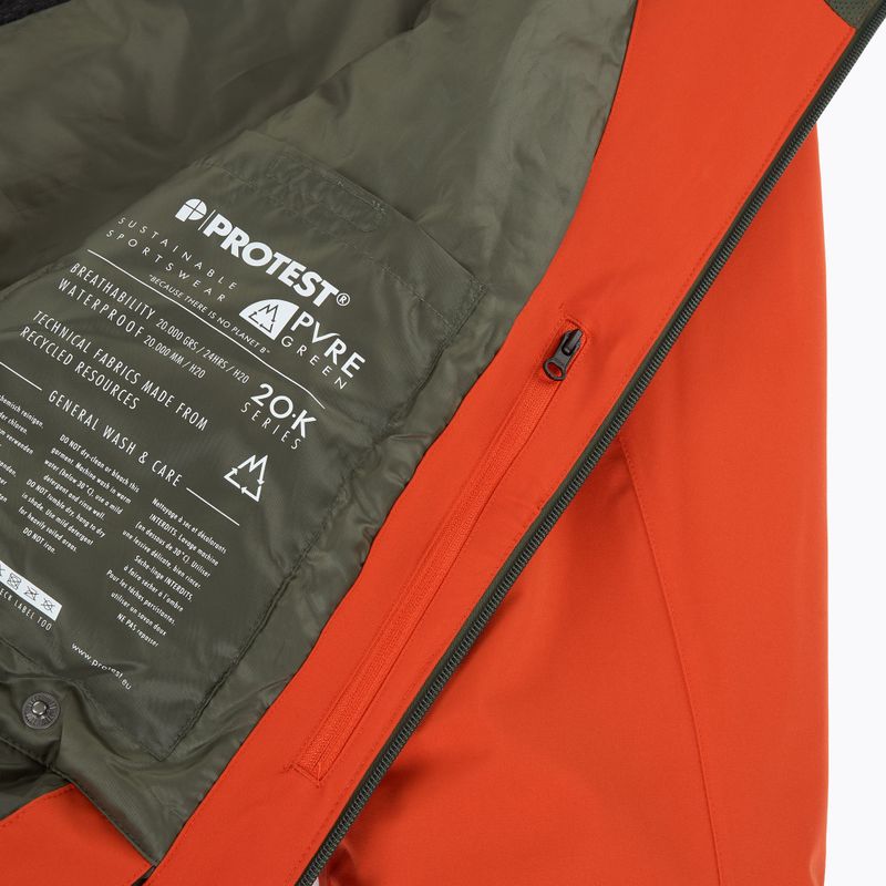 Snowboardjacke Herren Protest Prttimothy burnt orange 6
