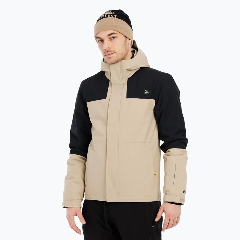 Herren Protest Prtchoose bamboobeige Snowboardjacke