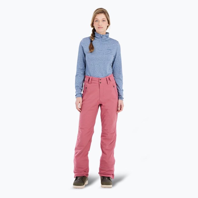 Damen Snowboard-Hose Protest Prtcinnamones rosa Staub 2