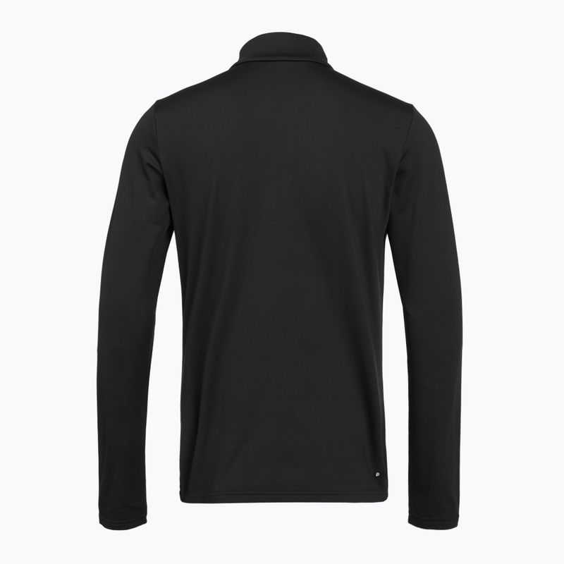 Herren Sweatshirt Protest Rewill 1/4 Zip Active true black 2
