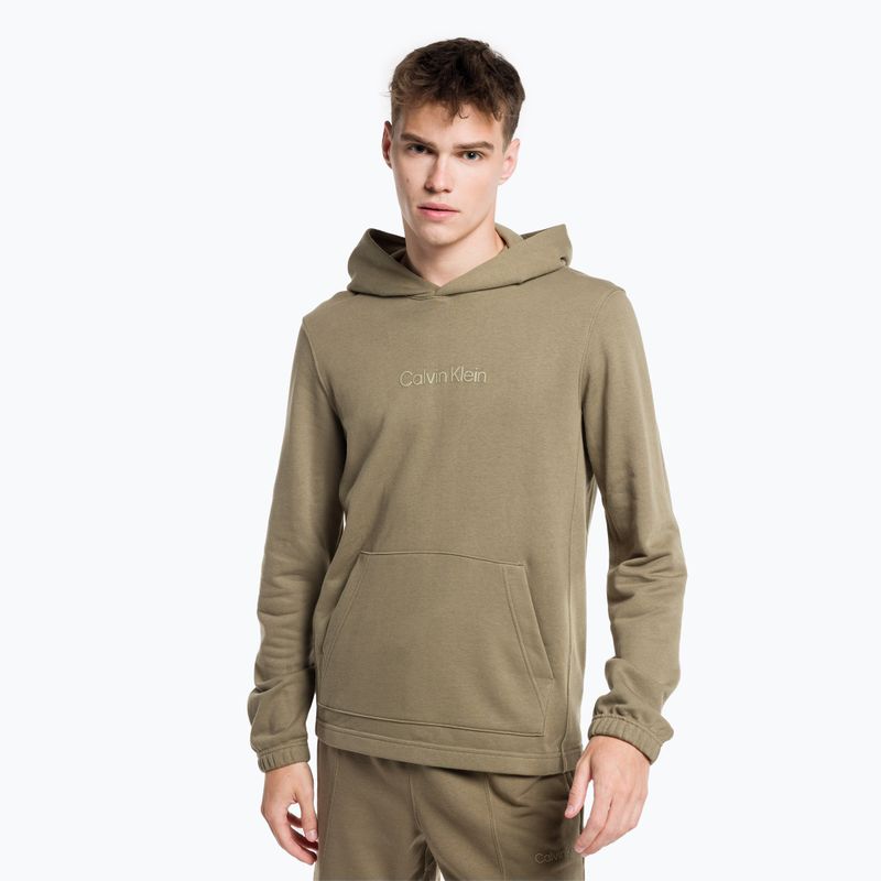 Herren Calvin Klein Hoodie 8HU grau oliv