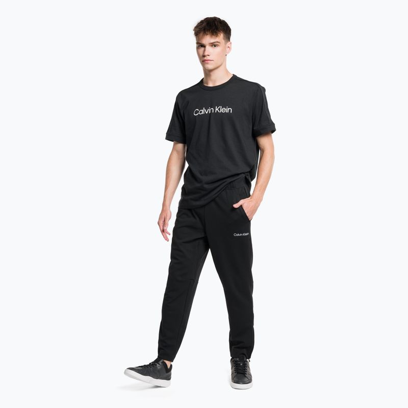 Herren Trainingshose Calvin Klein Knit BAE schwarz beauty 2