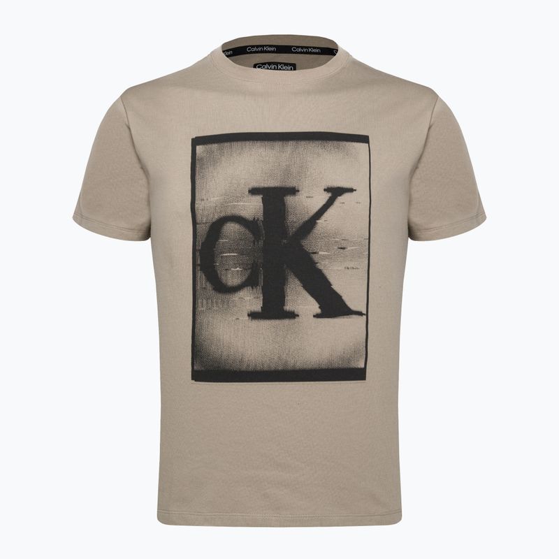 Calvin Klein Herren T-Shirt aus Leinen für den Winter 5