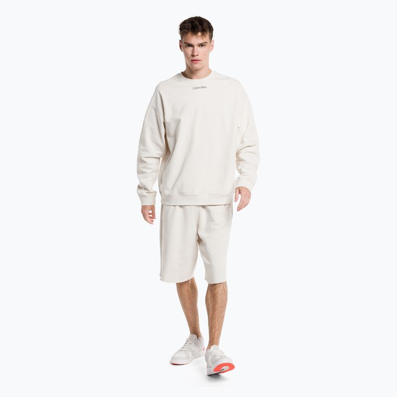 Herren Calvin Klein Pullover 67U Kreide Sweatshirt 2